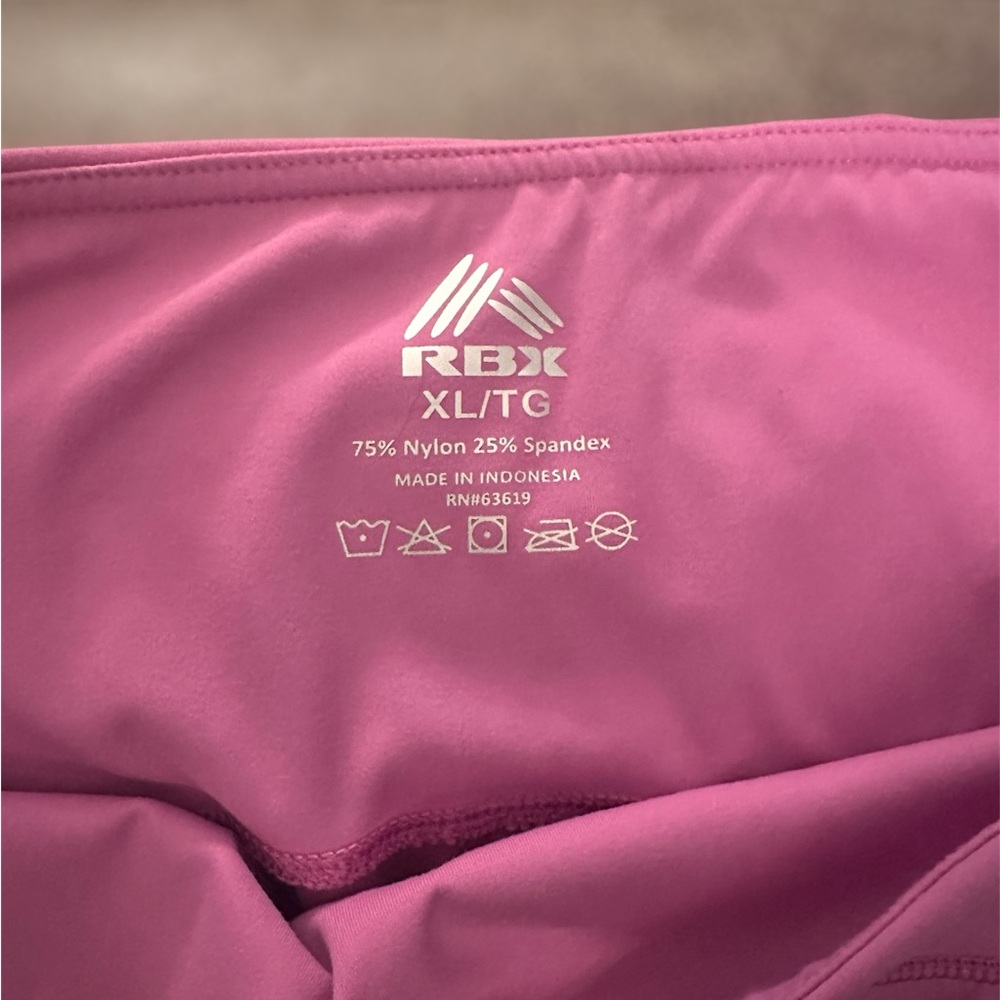 RBX Women's Mauve Capris - Picture 4 of 5